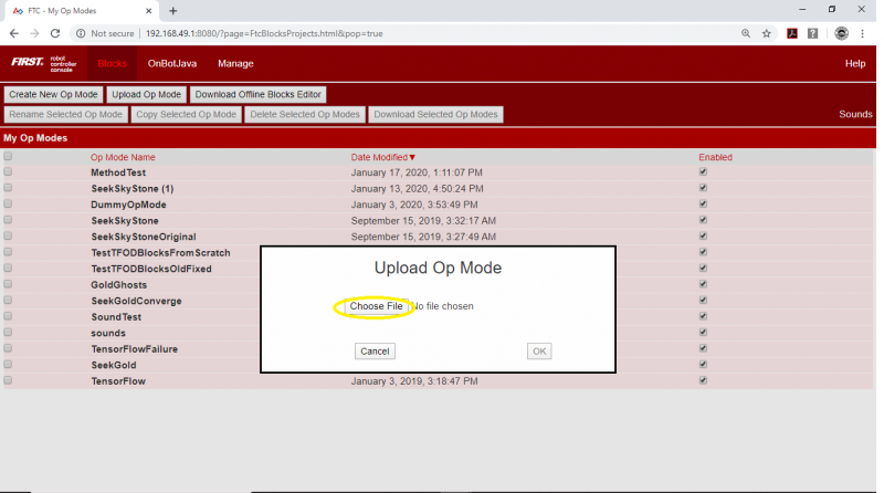 Using FTC Blocks Offline Editor - ORTOP Wiki