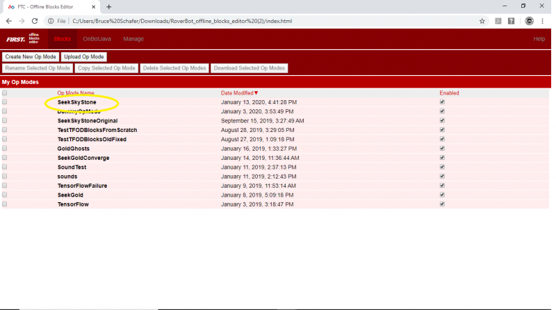 Using FTC Blocks Offline Editor - ORTOP Wiki